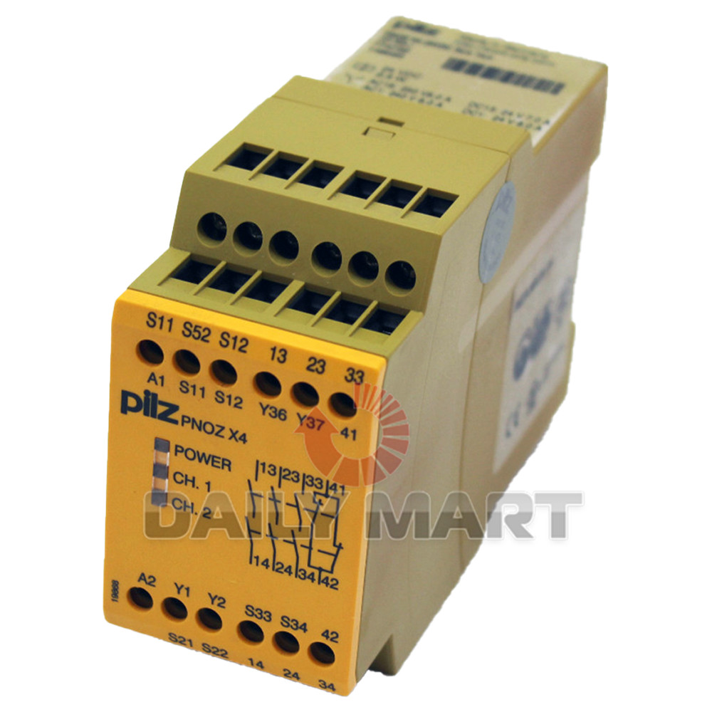 New In Box PILZ PNOZ X4 774730 Safety Relay 24VDC