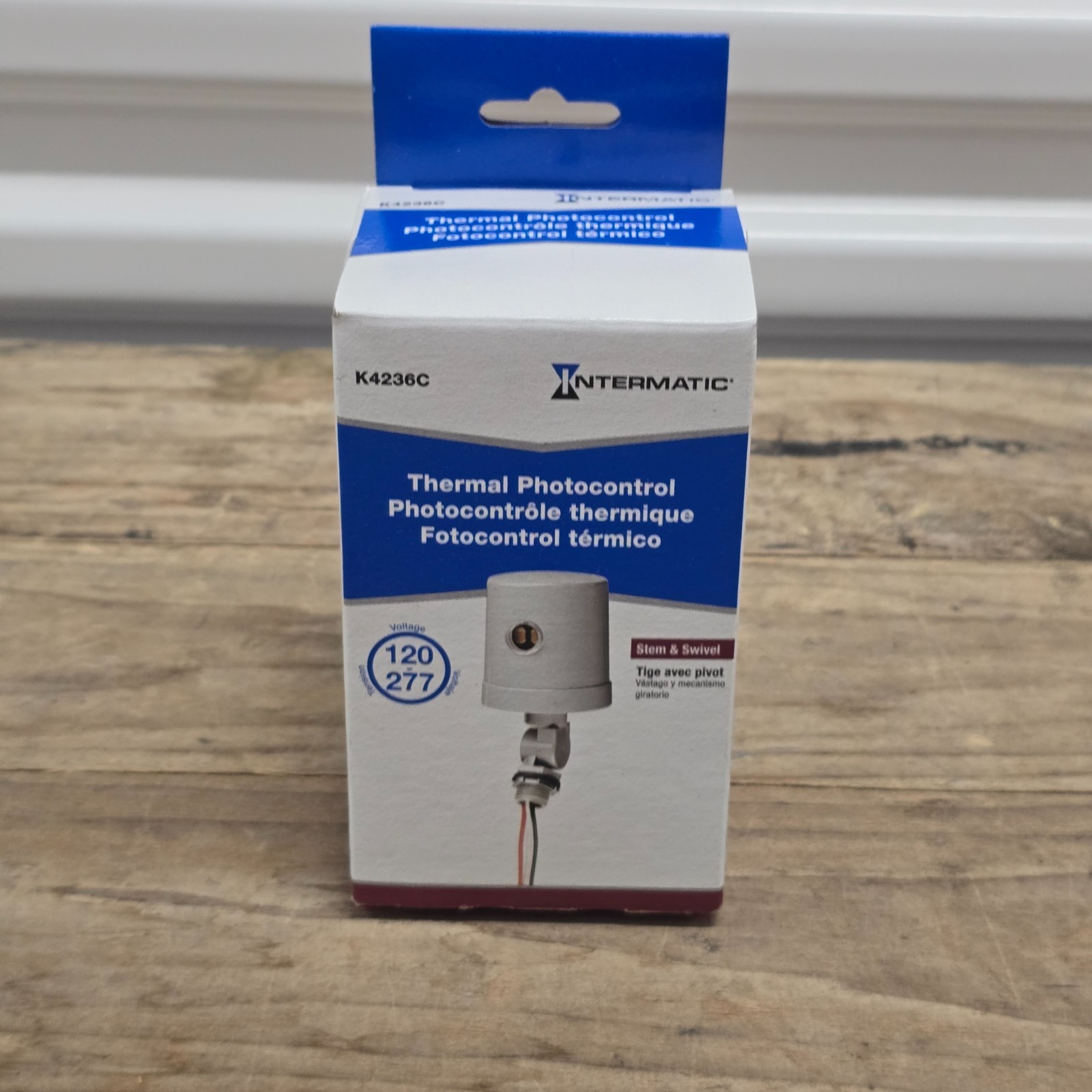 Intermatic K4236C Photocontrol Dusk to Dawn Sensor