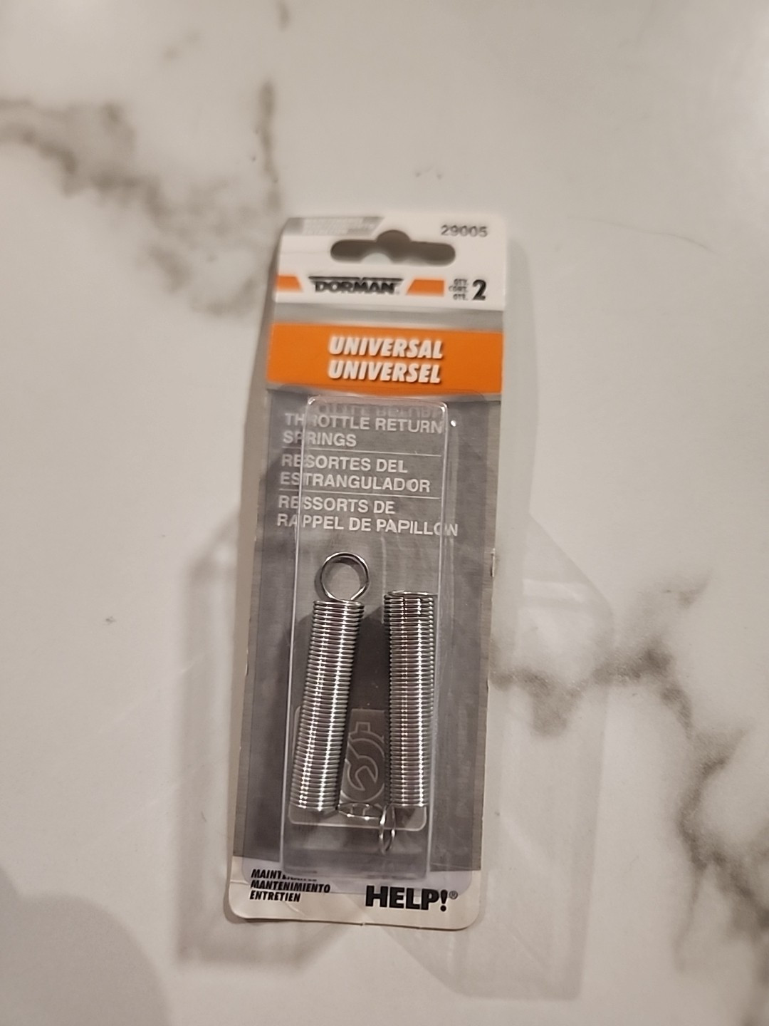 Dorman 29005 0.375″ x 1.81″ Natural Steel 2 Pieces