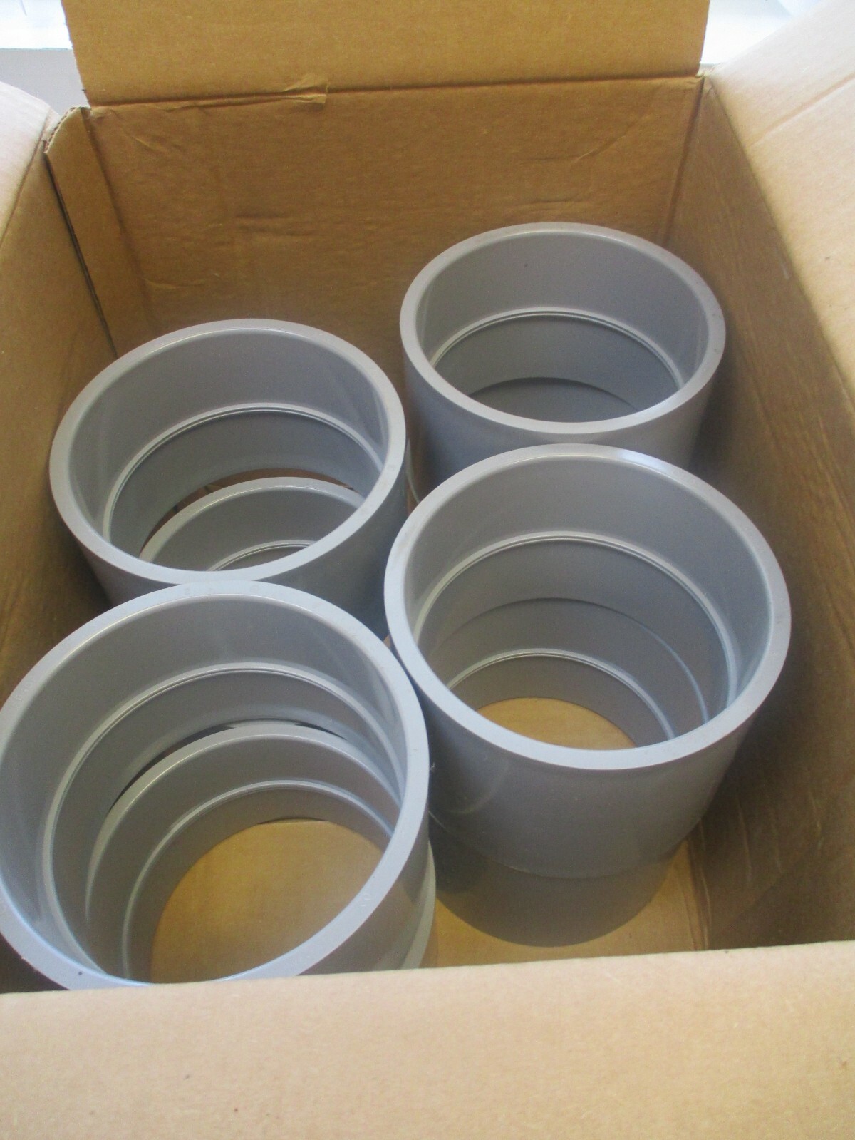 THOMAS AND BETTS /CARLON P/N E940P LOT OF 8, 5″ SCH 40 COUPLINGS