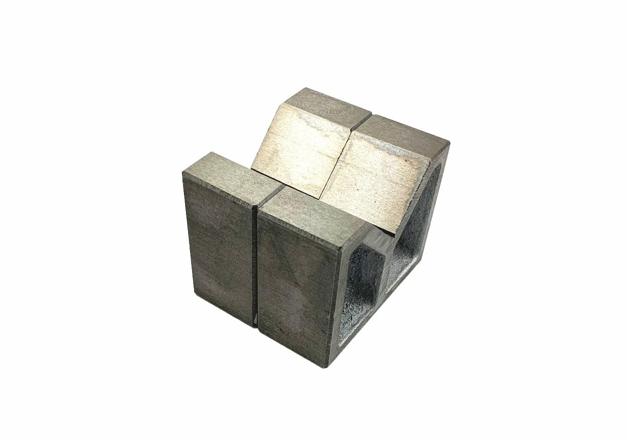HHIP 3 X 1-3/4 X 2-3/8 INCH CAST Iron V Block Set (3402-1001)