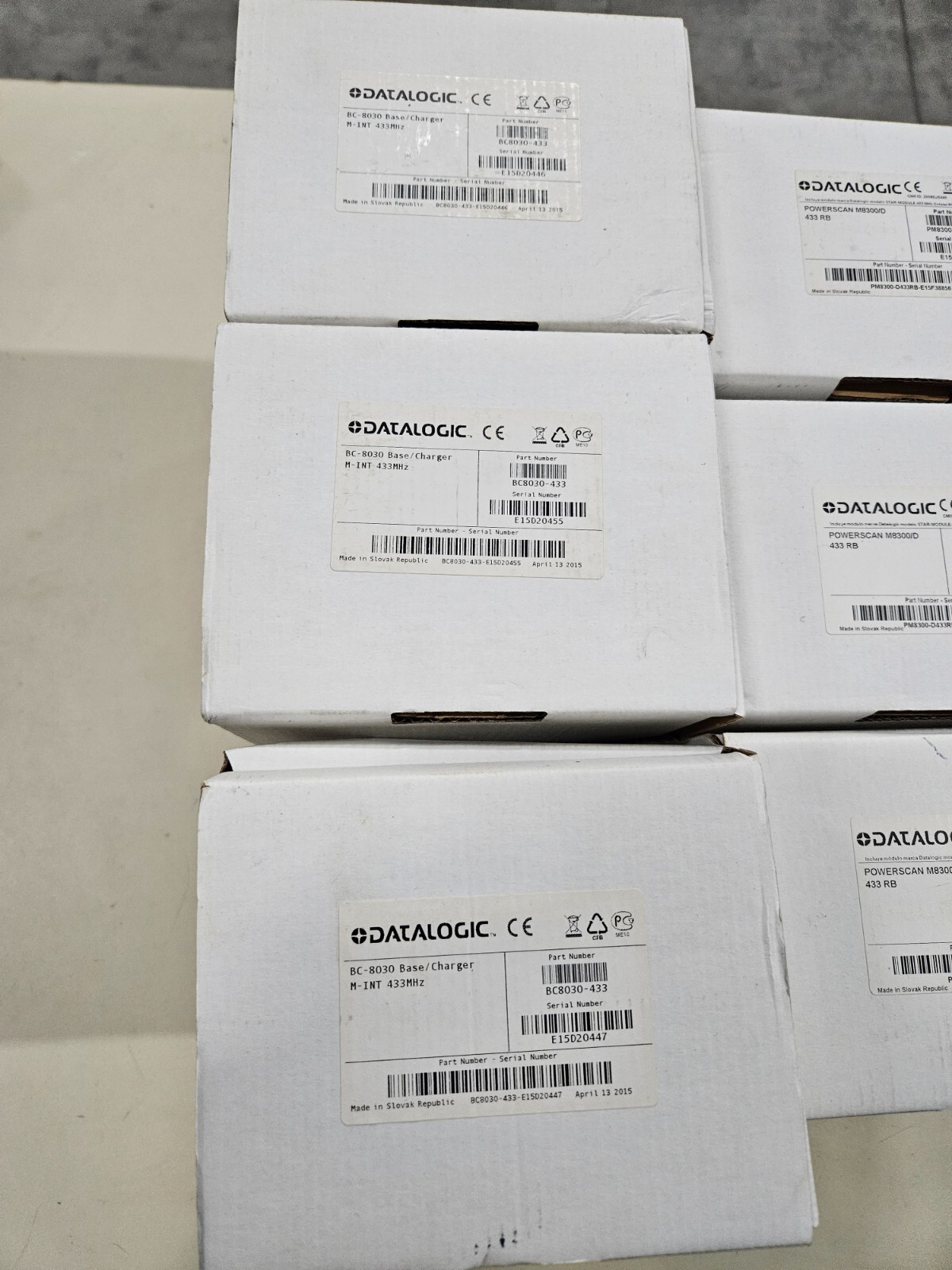 DATALOGIC POWERSCAN PM8300 with BC-8030 NEW