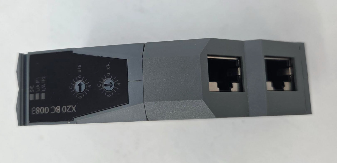 B&R X20BC0083 Rev J0 POWERLINK Bus Controller 2-Port Ethernet X20