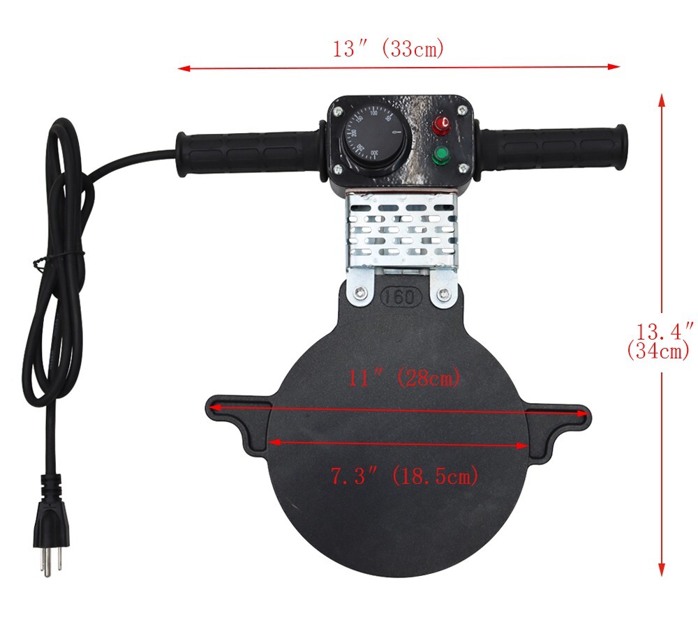 INTBUYING®Pipe Welding Machine 2.48-6.3″ Tube Butt Fusion Equipment 5-145023