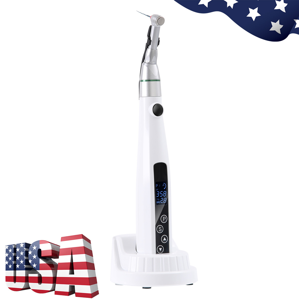 Dental LED Wireless Endo Motor 16:1 Reciprocating Root Canal/16:1 Head Handpiece
