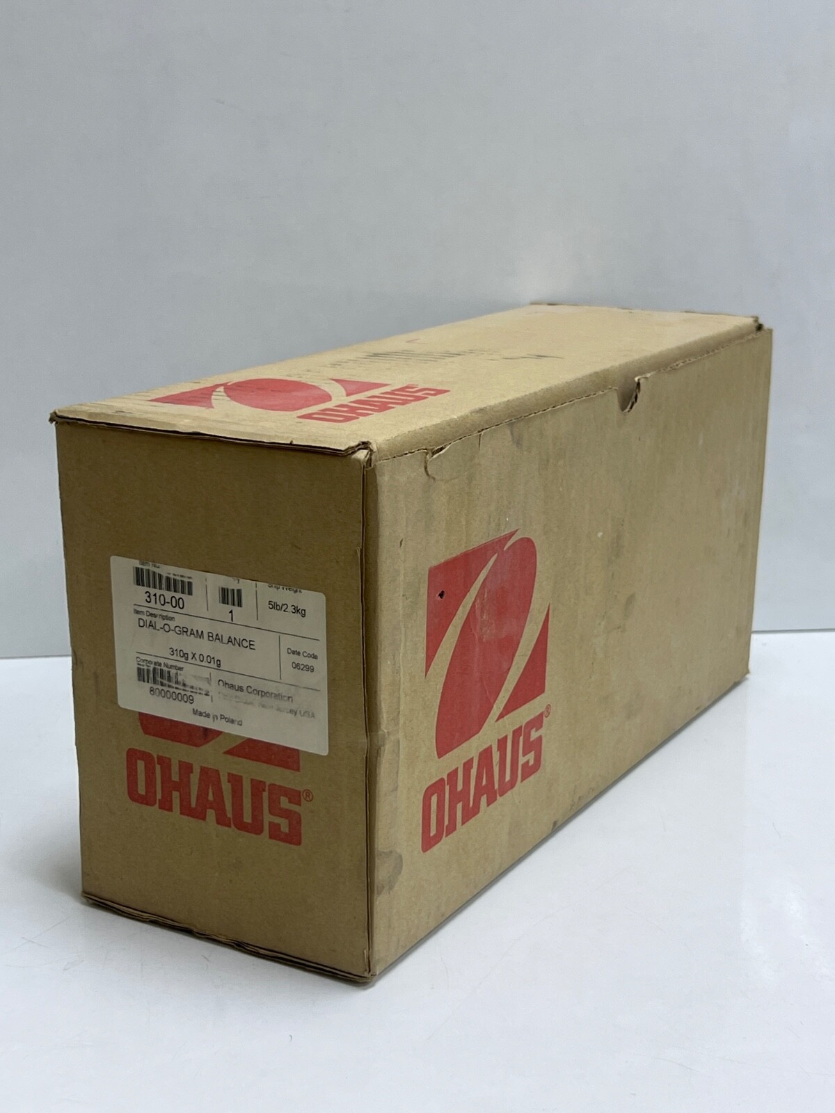 OHAUS 310-00 DALI-O-GRAM BALANCE 310gx0.01g