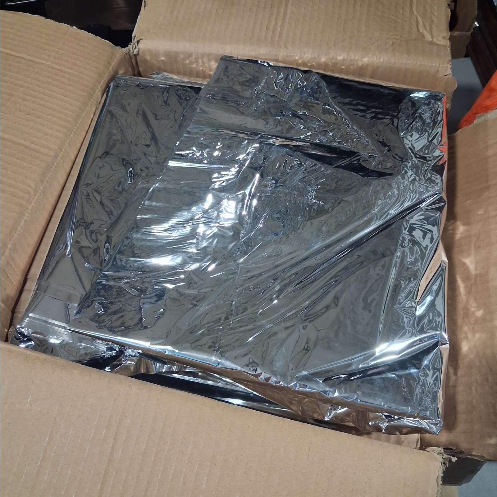 Bulk 500 Count Reflective Mylar Sheets 23×46 Box Liners Thermal Insulation Foil