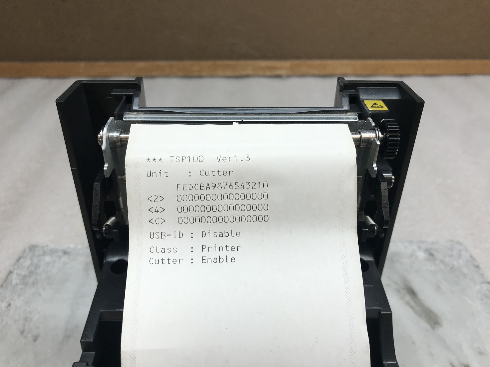 Star Micronics TSP100 TSP143U Thermal Receipt Printer -USB and Power Cable Inc