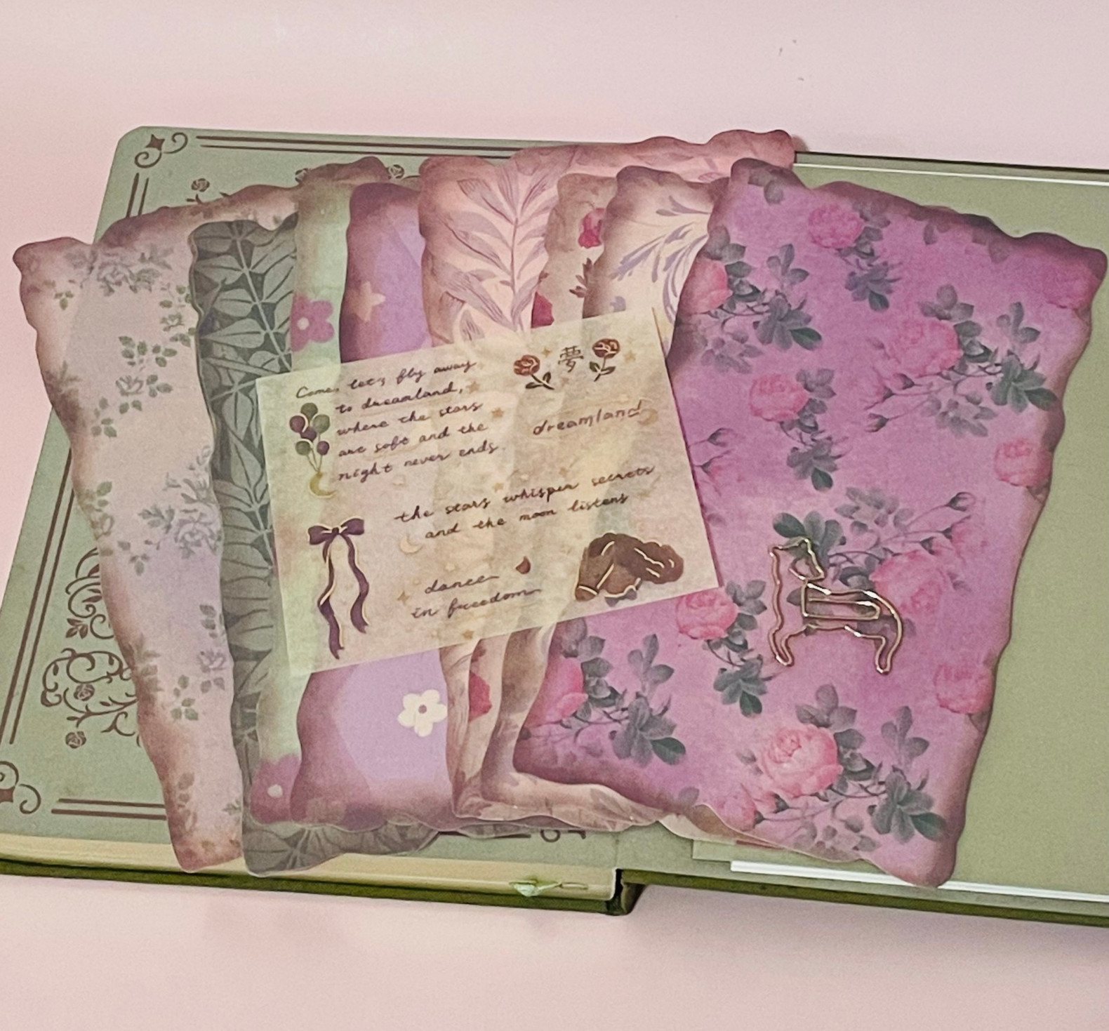 TSUKI Dreamland 2026 Lucky Bag Notebook Therapy Stationary Tote Bag Journal