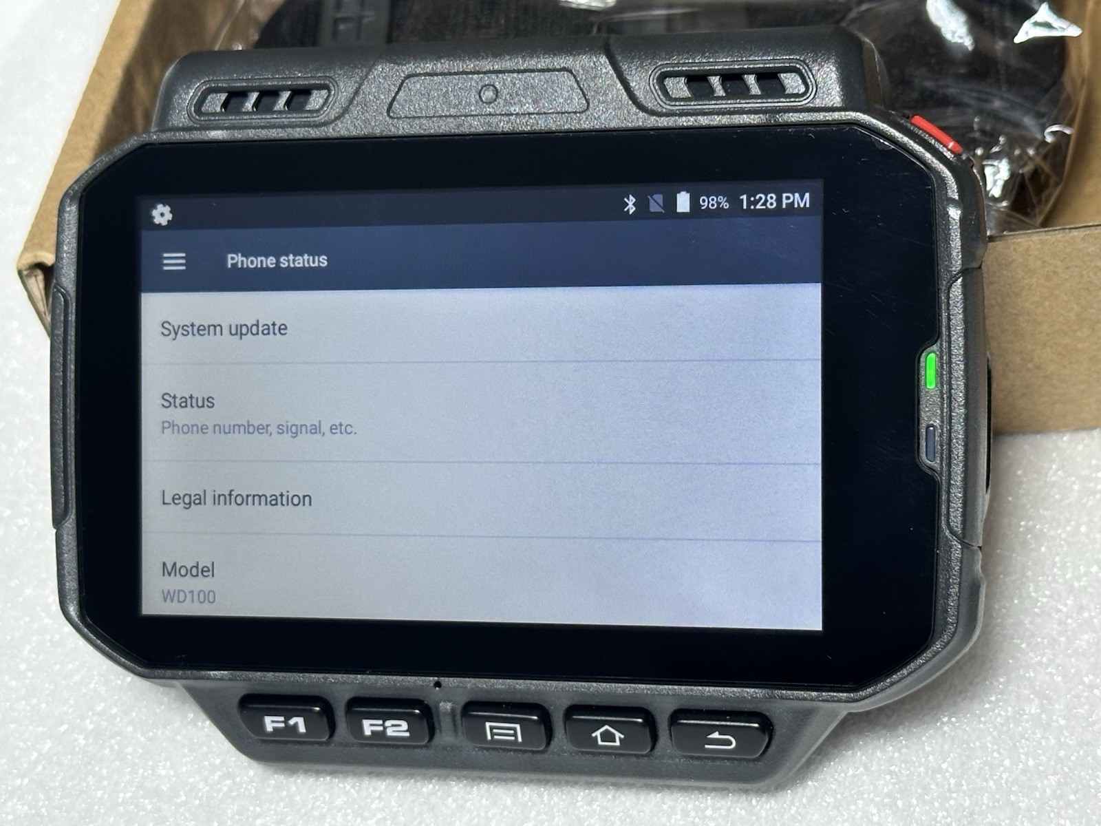 Unitech WD100-0AWRUMSG Wearable mobile computer scanner ANDROID 7.1 – FREE SHIP