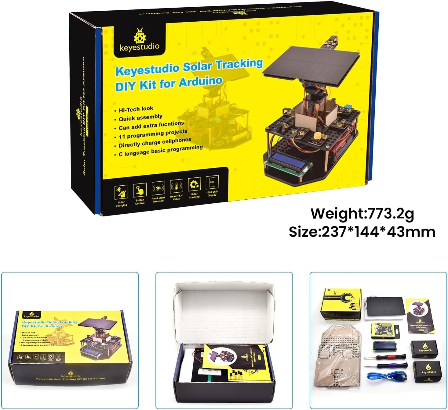 DIY Arduino Solar Tracking Kit for Teens & Adults – Hands-On Learning Experience