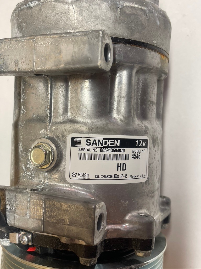 Sanden 4546 SD7H15 A/C Compressor 12V 6 Groove