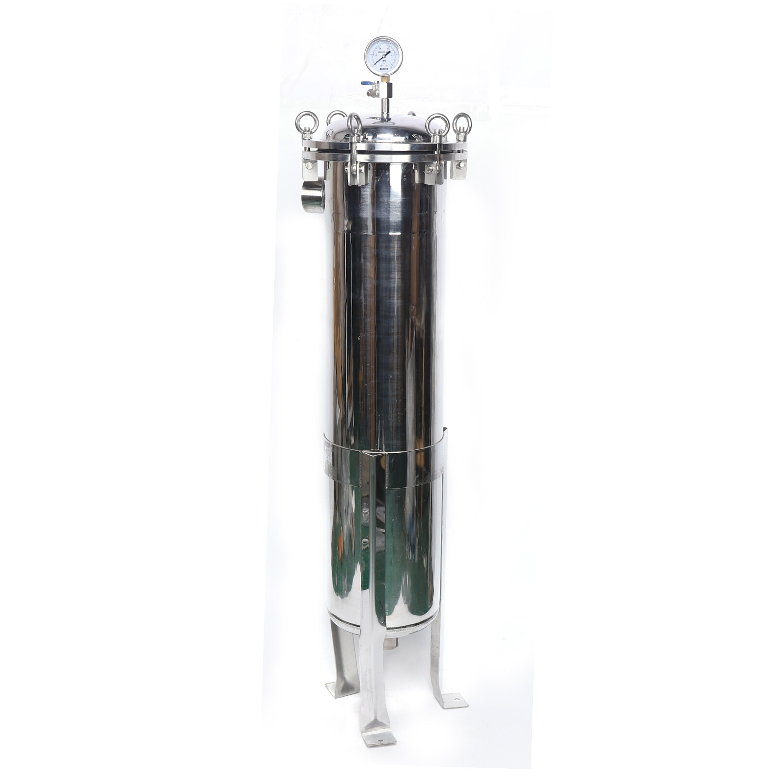 NEW Bag Filter Housing, ES22NA415, Stainless Steel, 2″ NPT, 176 GPM