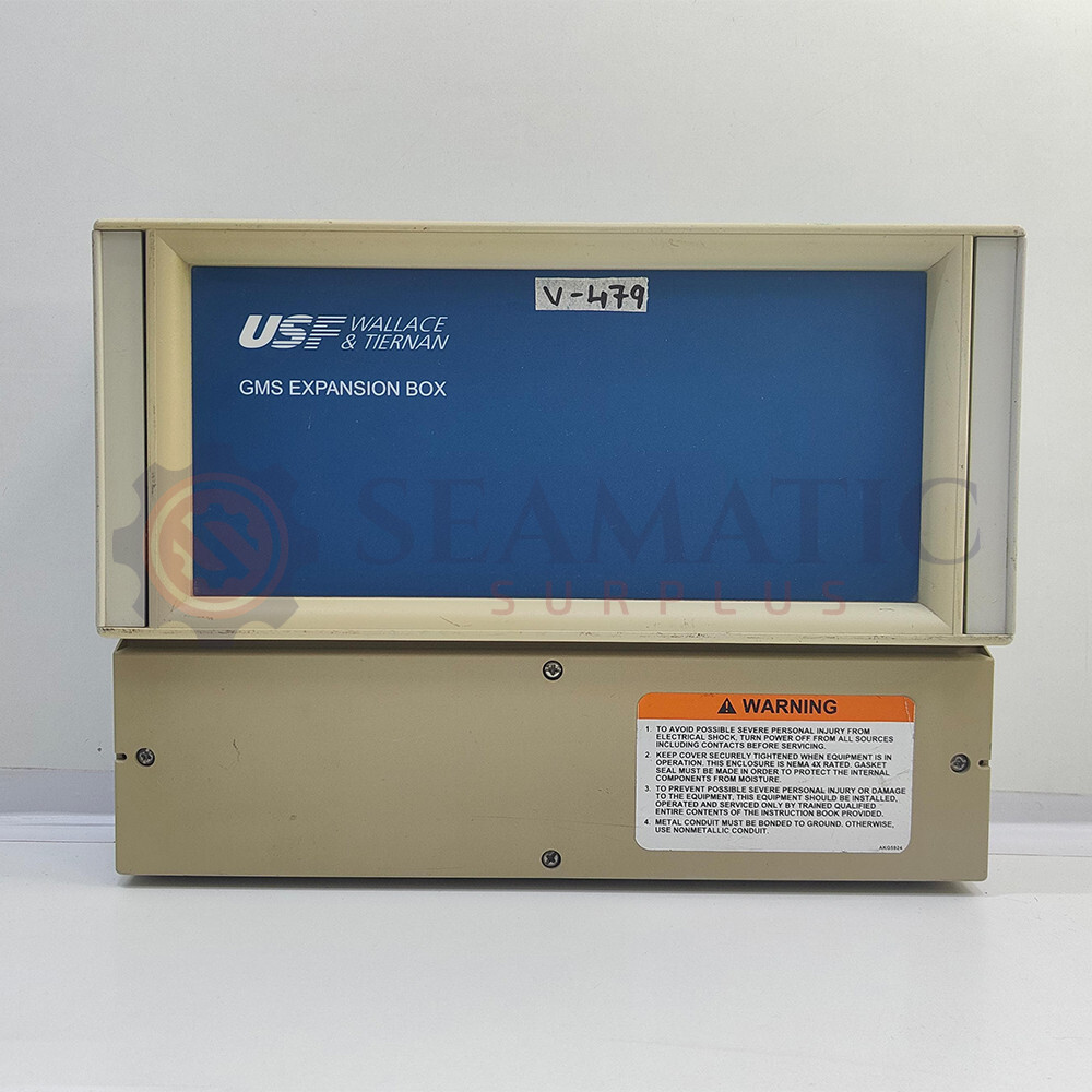 USF WALLACE & TIERNAN GMS EXPANSION UNIT TYPE AAB 1464, 230V , V#479 (TESTED)