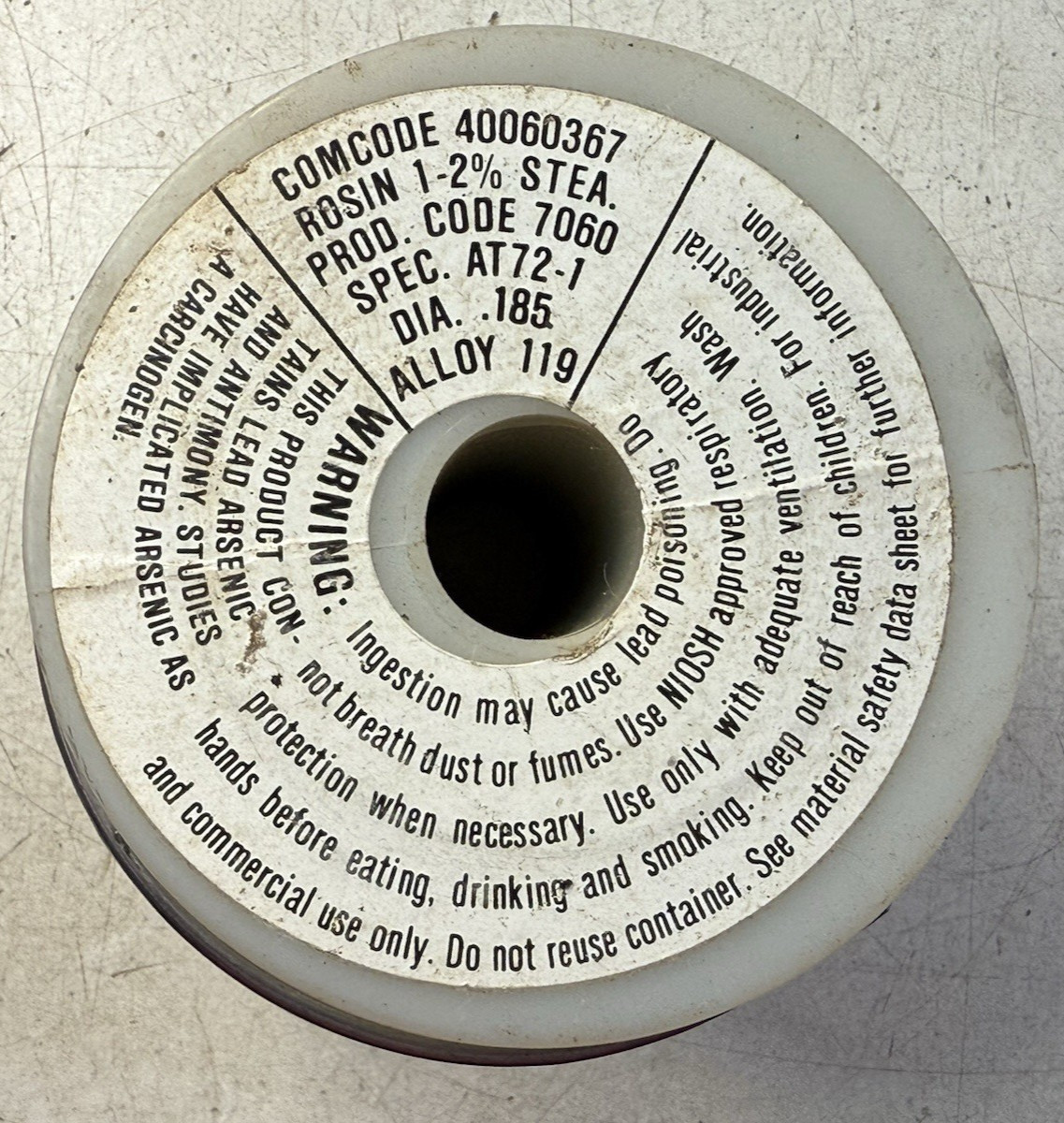 AT&T NASSAU METALS Solder Alloy 5 Lbs