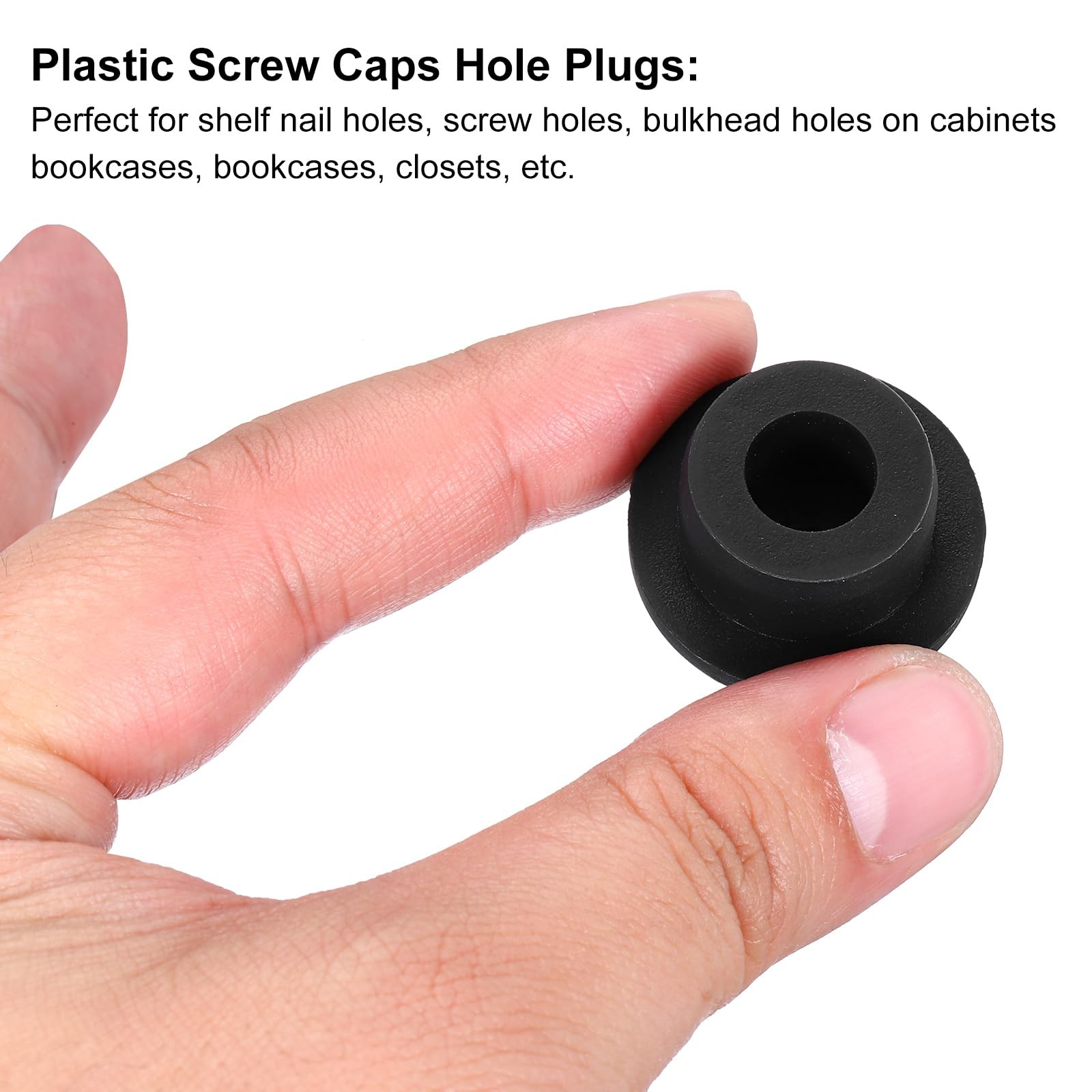 3pcs T-Shaped Silicone Plugs 20mm 3/4 Inch Dia Snap in Plug Hole Seal Cover R…
