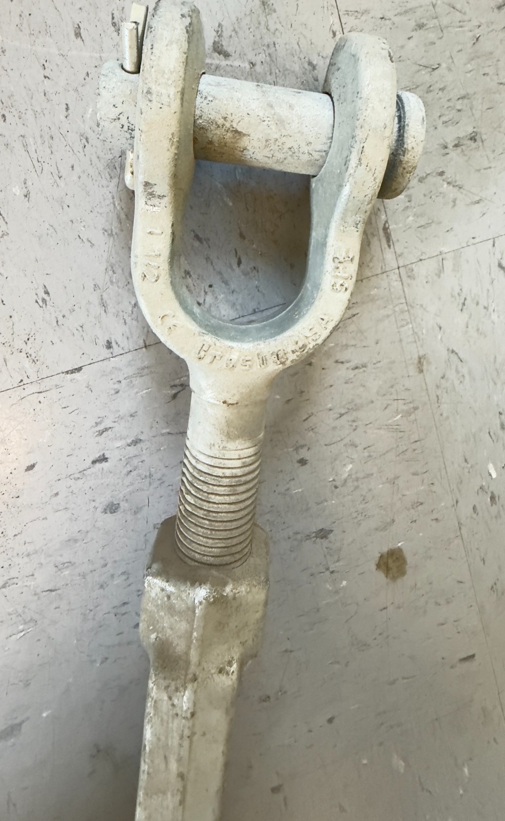 1-1/2″ x 24″ Crosby® Jaw & Jaw Galvanized Turnbuckle FREE SHIPPING lower 48