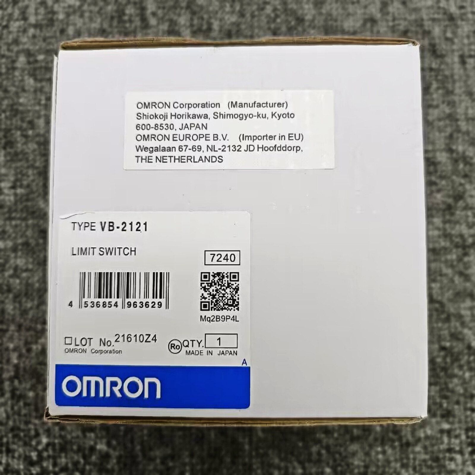 1PC New Omron VB-2121 Limit Switch Free Shipping VB2121