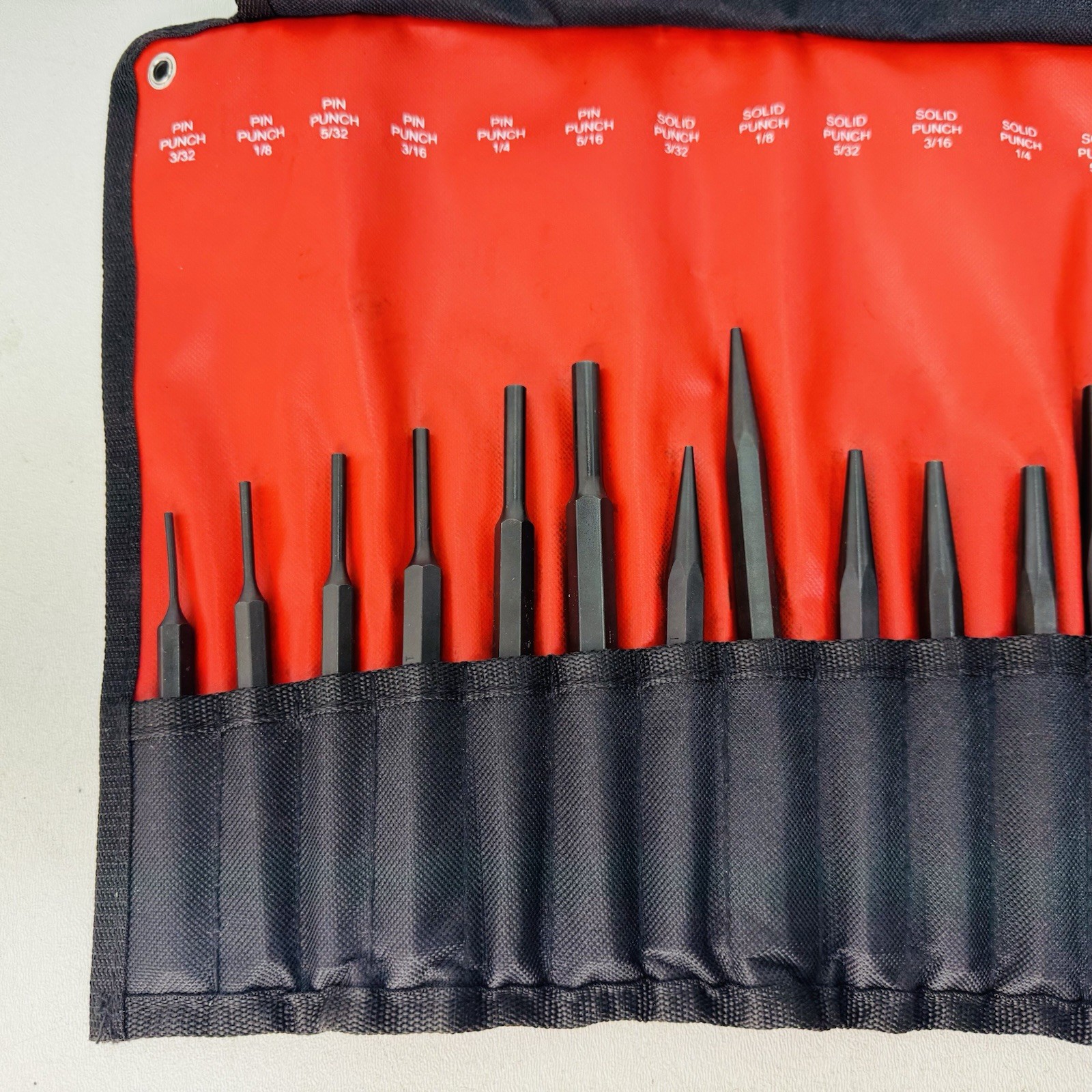 Mayhew 61050, 24-piece Pro Punch & Chisel Set Hex Shank