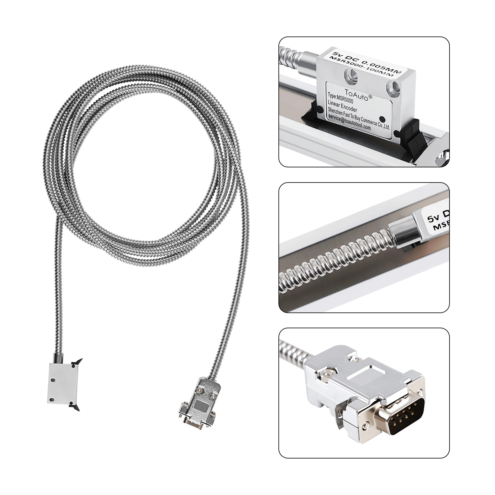 Magnescale Read Head Sensor 2/3 Axis Digital Readout Display CNC Mill Lathe US