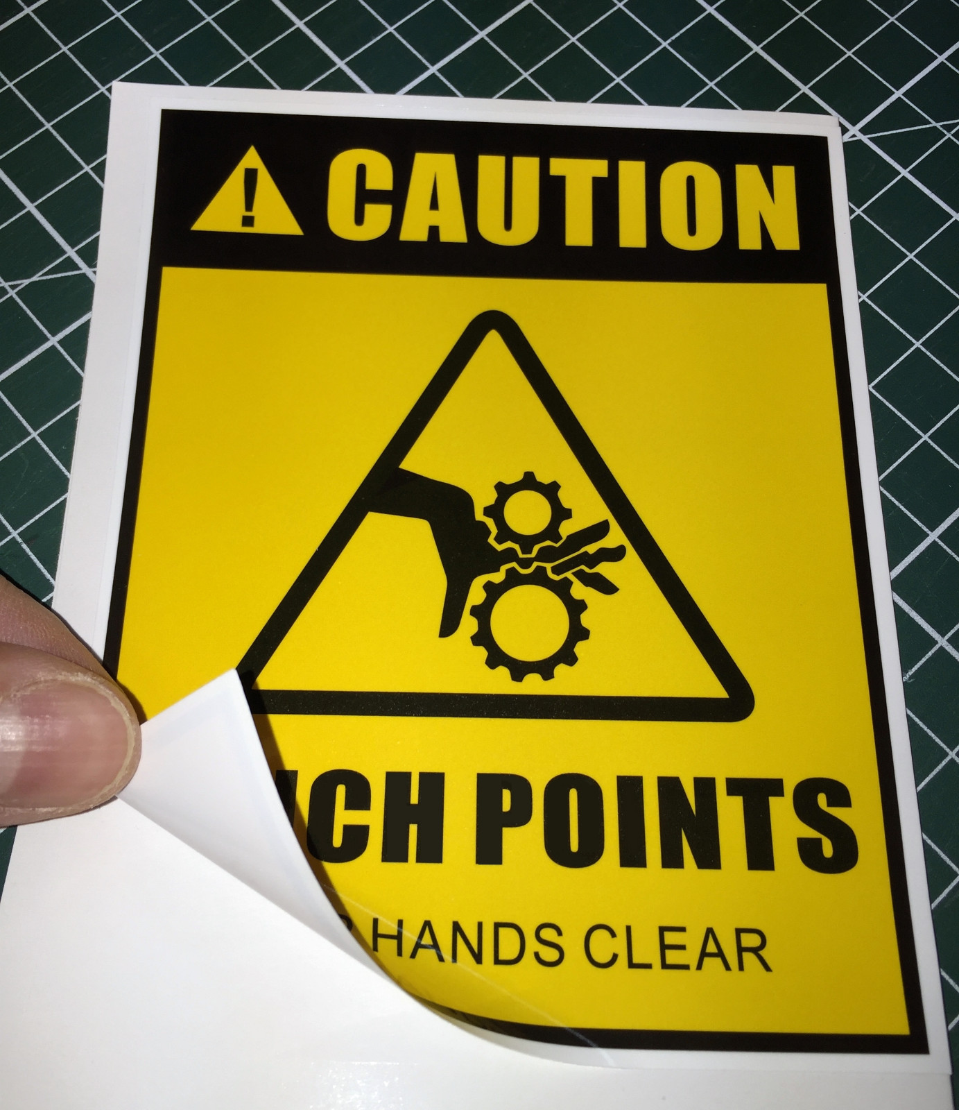 Flammable,Biohazard,Explosive,Radiation,Poison,Non potable Water Warning Label