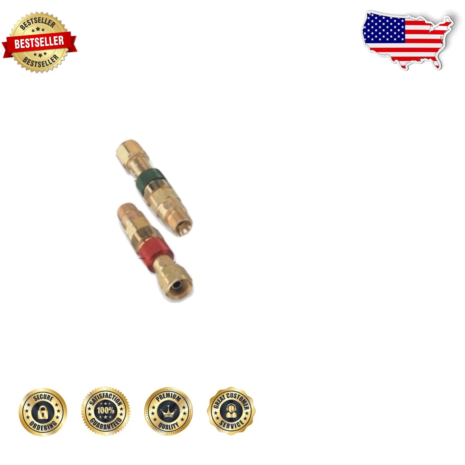 Heavy Duty Torch Quick Connect Set – 7.8oz, 7in, Secure & Reliable Connection