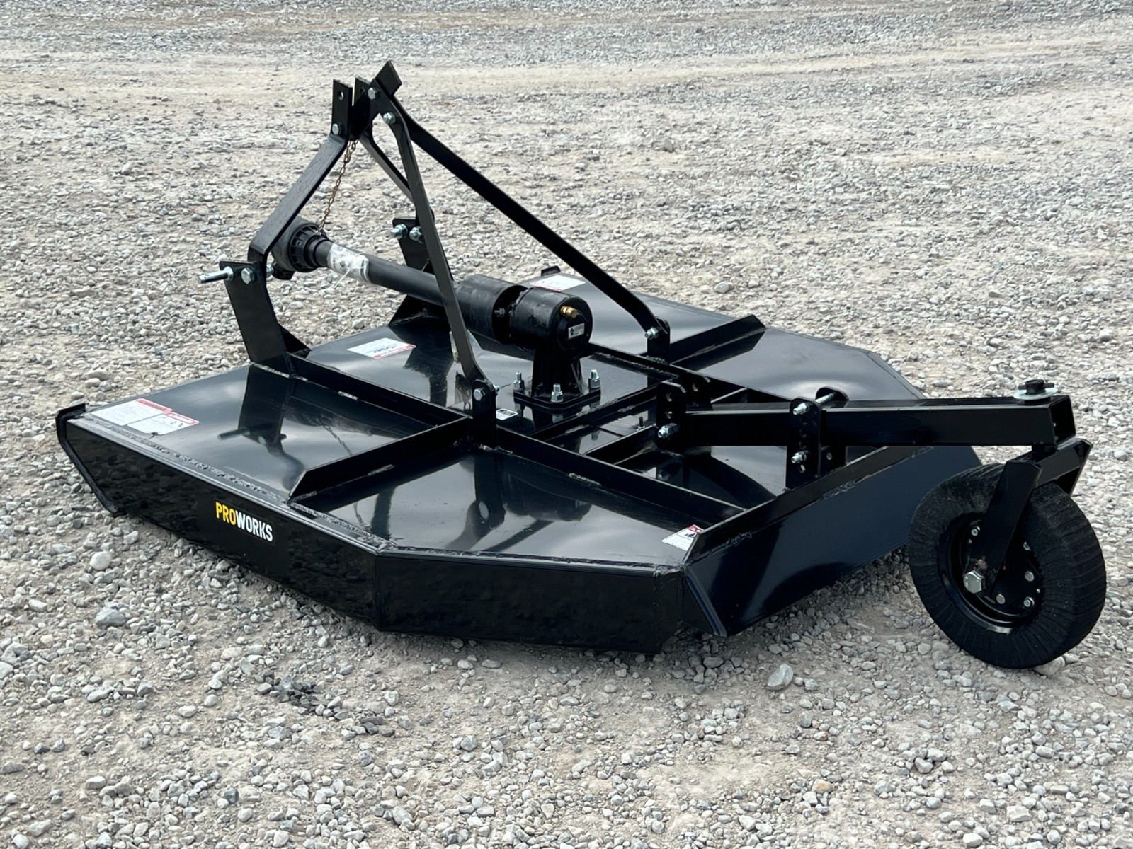 PROWORKS 60″ 5 ft Rotary Cutter Bush Hog Cat 1 Hitch Tractor Mower 40 HP USA