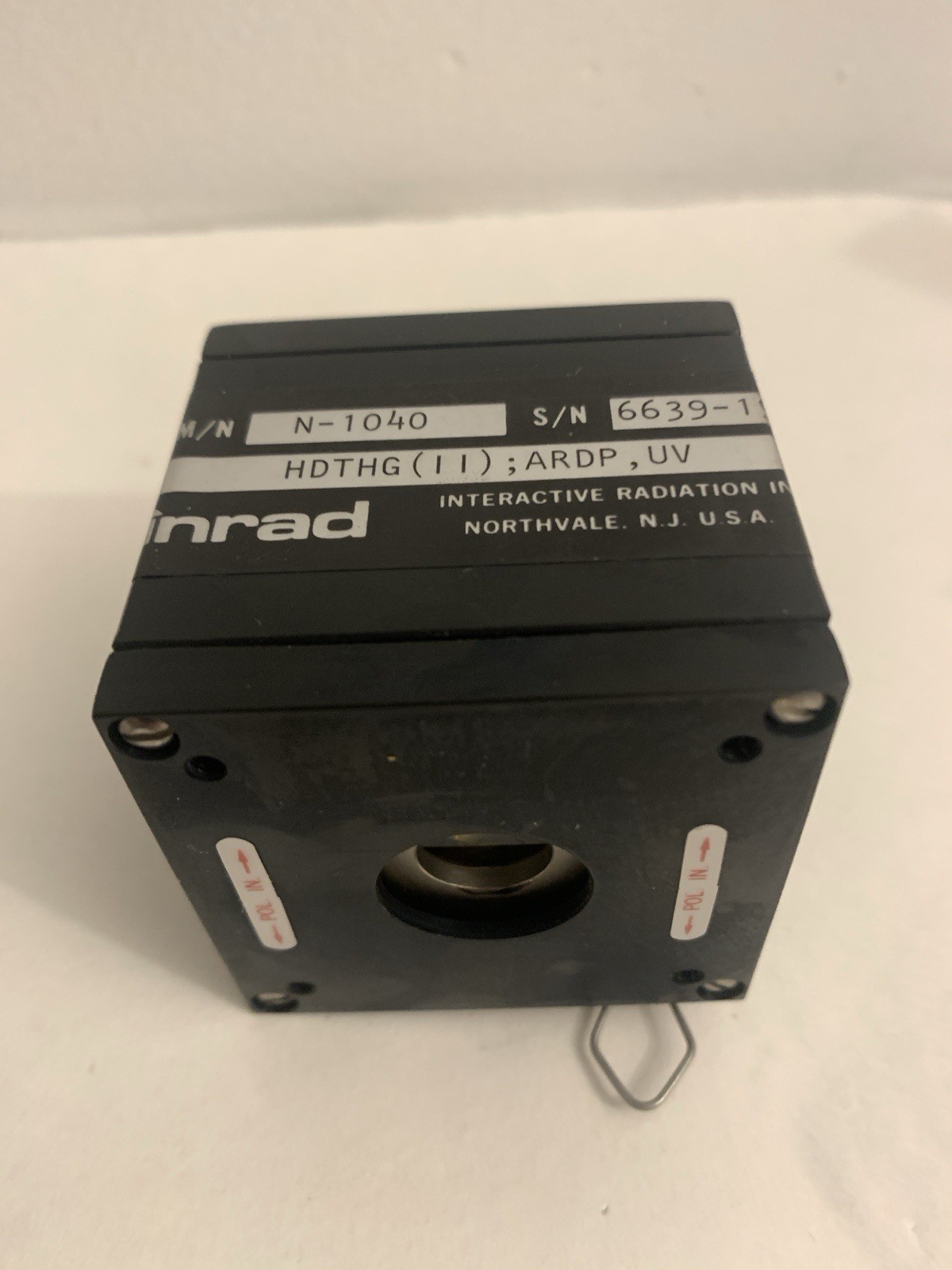 Inrad HDTHG II AR DP UV Third Harmonic Generation Crystal for Nd:YAG Laser 355nm