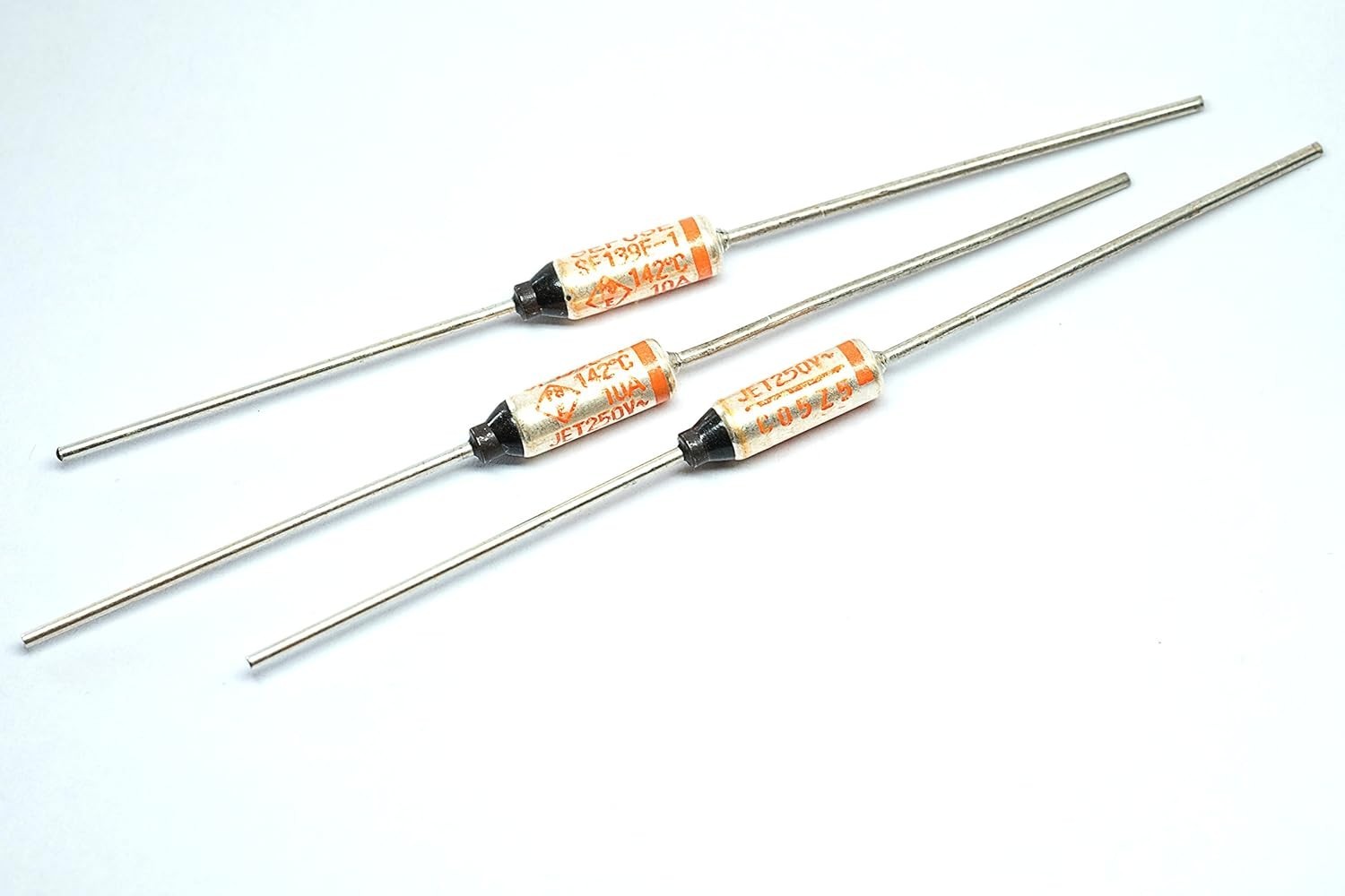 5 PCS Cutoffs NEC Thermal Fuse 142 C 142 Degree 10A 250V new