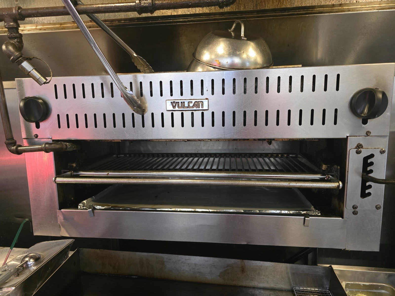 Vulcan 36RB-P 36″ Liquid Propane Radiant Salamander Broiler – 50,000 BTU
