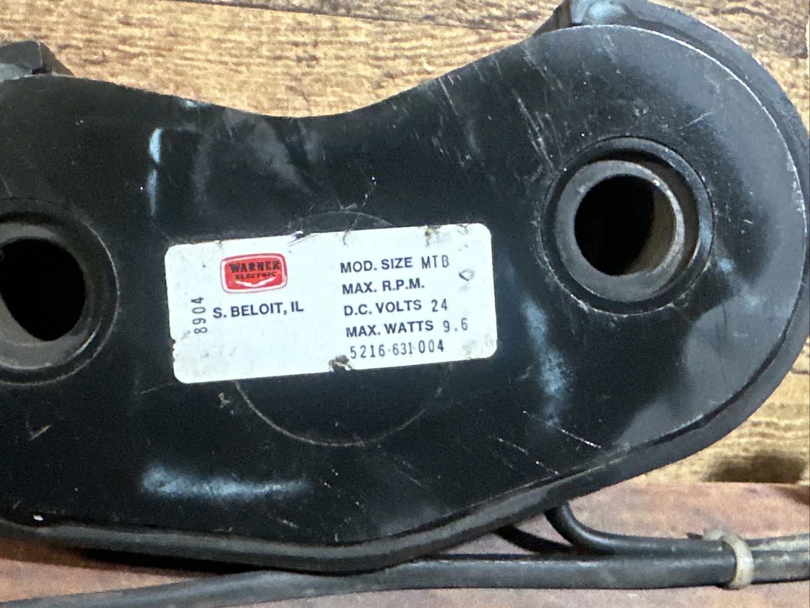 Warner Electric 5216-631-004 Clutch Brake 24VDC Industrial MRO Part – Used