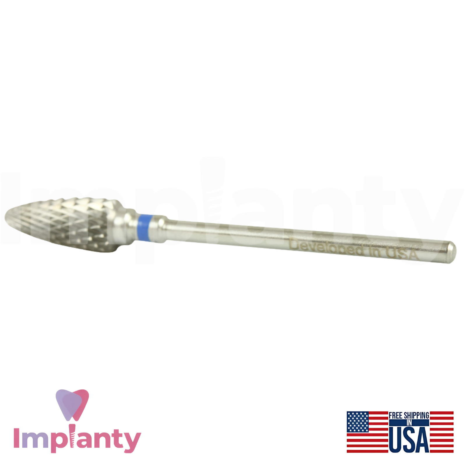 Cross Cut Standard Carbide Dental Bur Ø6.0mm x 14.5mm 5000350 Dentistry Tool