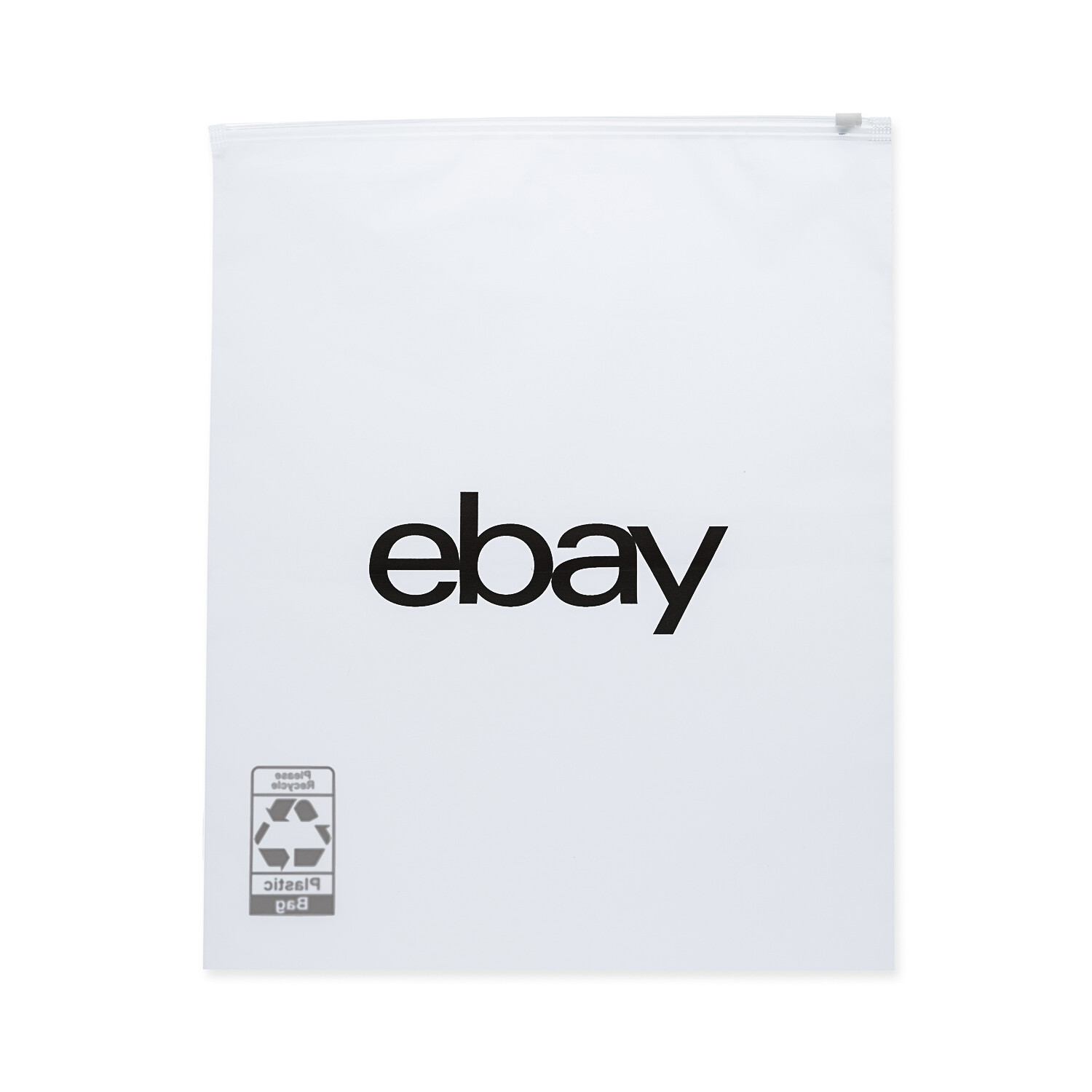 10″ x 12.5″ Frosted Zipper Clothing Bag