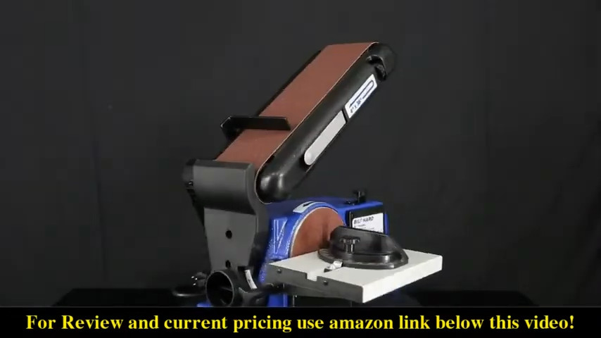 Bilt Hard Belt Disc Sander, 4 in. x 36 in. Belt & 6 in. Disc Sander Cast Iron