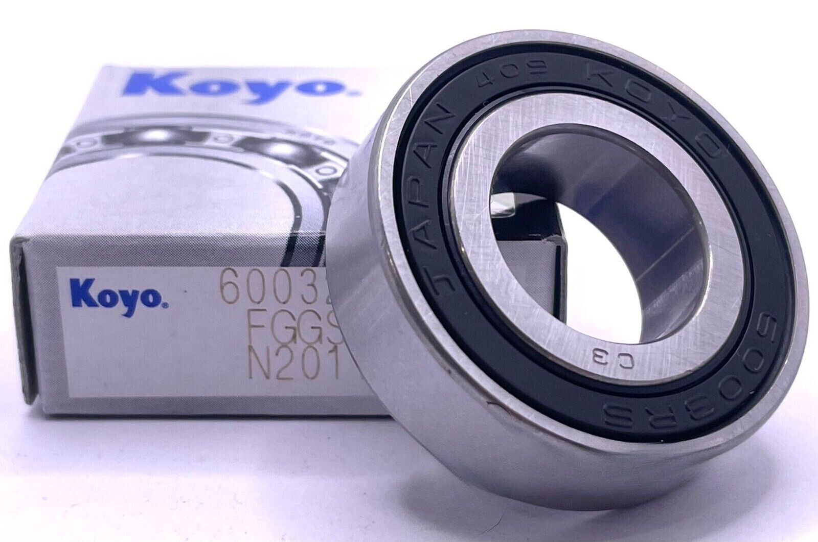 KOYO 6003-2RS C3 DEEP GROOVE BALL BEARING, RUBBER SEALED 17x35x10 mm