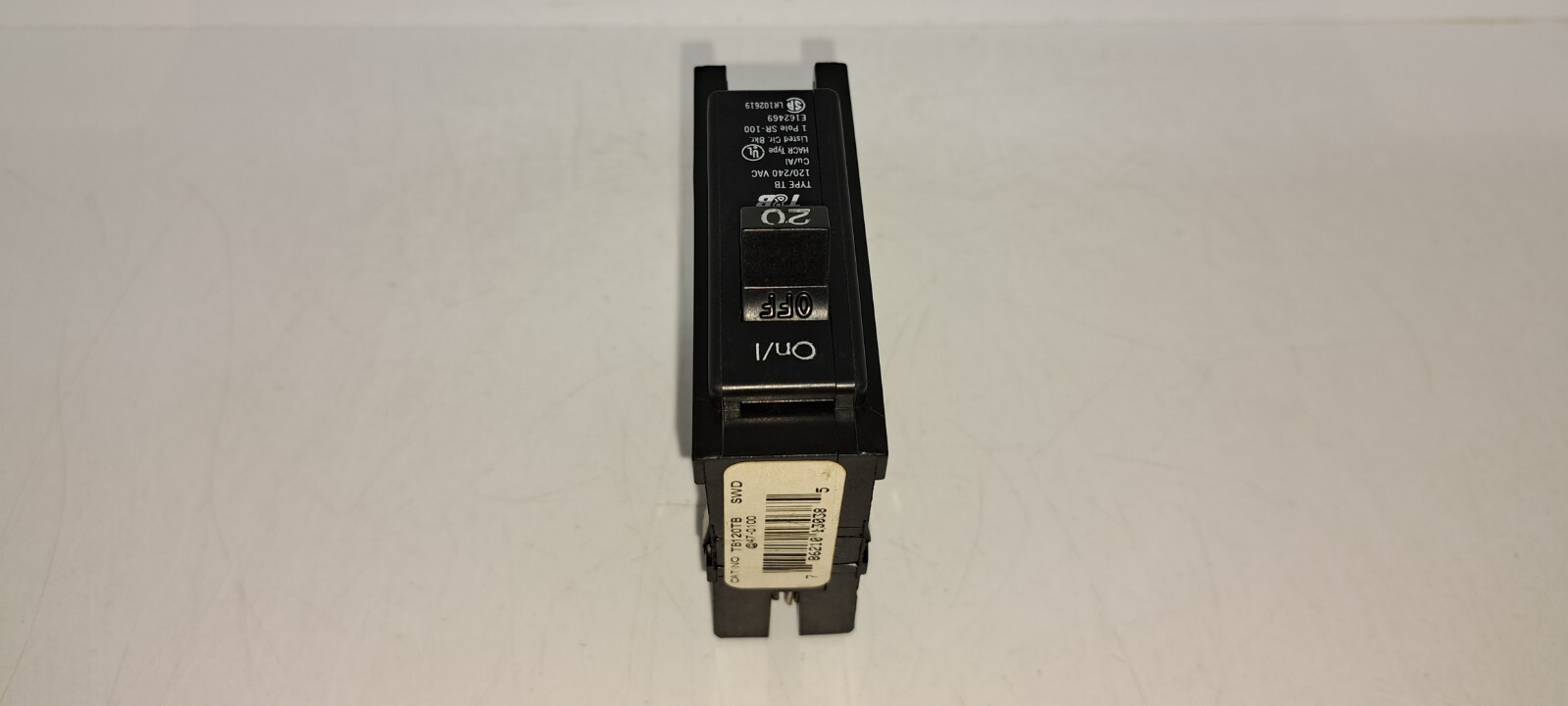 T&B TB120TB 20 Amp 1 Pole 120/240V Volt Thomas & Betts Circuit Breaker NEW