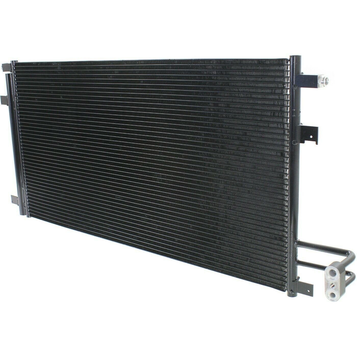 Aluminum AC Condenser for Silverado 1500 5.3L 6.2L V8 2014-2018 34.13x17x0.63in
