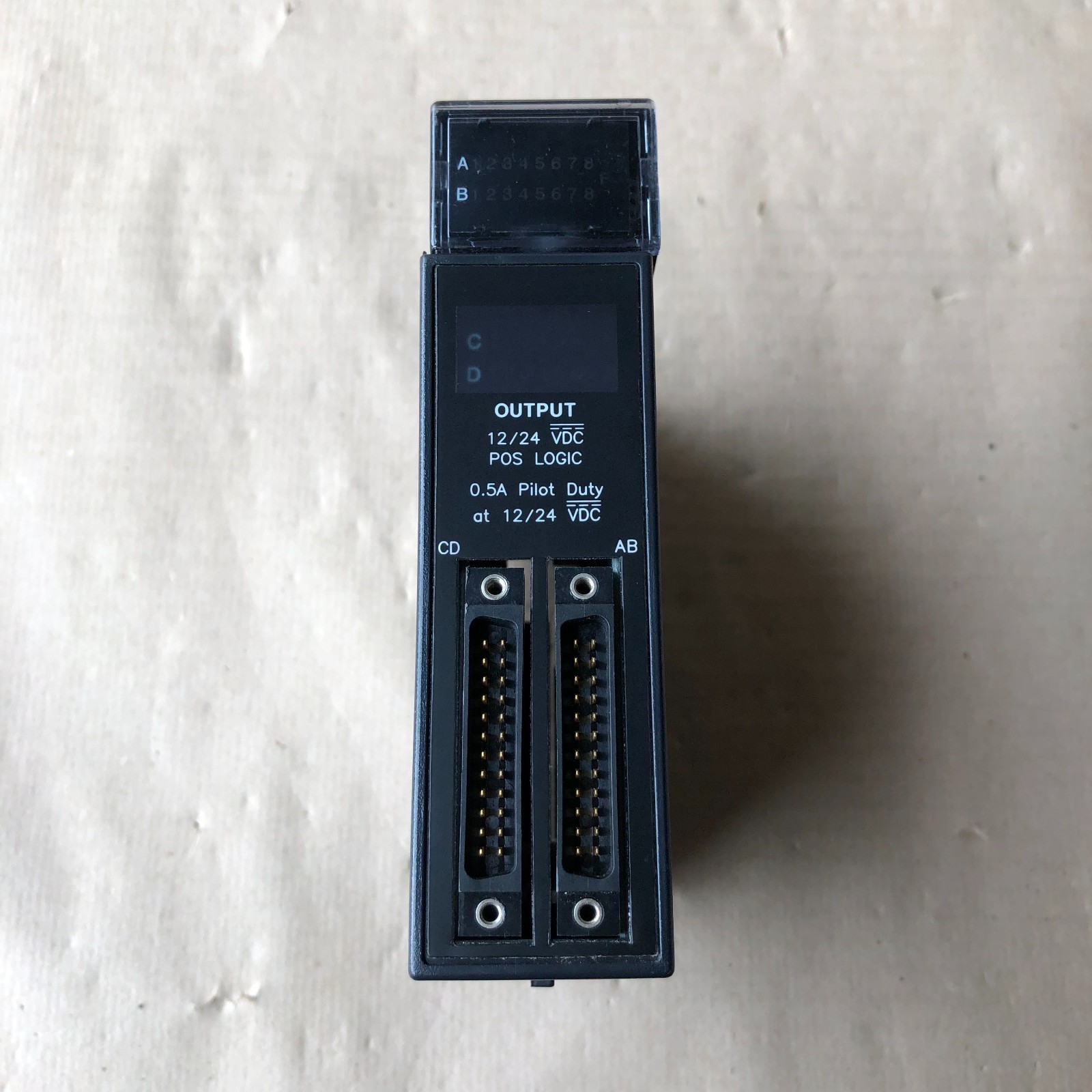 GE FANUC IC693MDL753K OUTPUT MODULE 12/24VDC