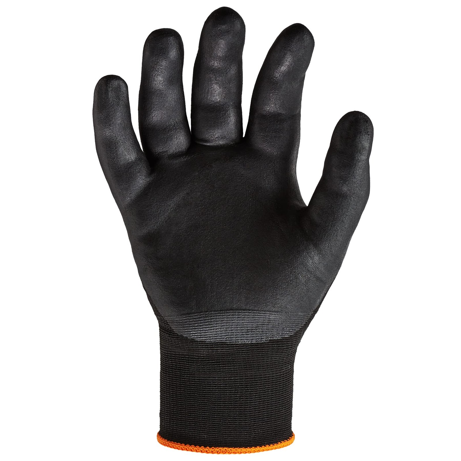 Nitrile Coated Work Gloves, High Dexterity, ProFlex 7001,Black, Large (Pack o…