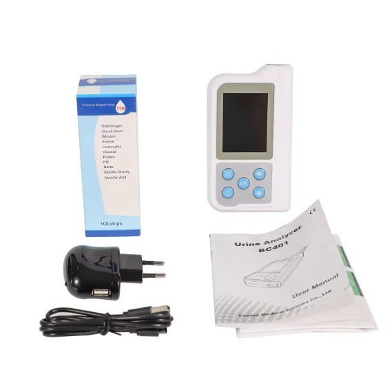 BC401 Professional Urine Analyzer Fast Accurate Urine Testing w 100 test Strips