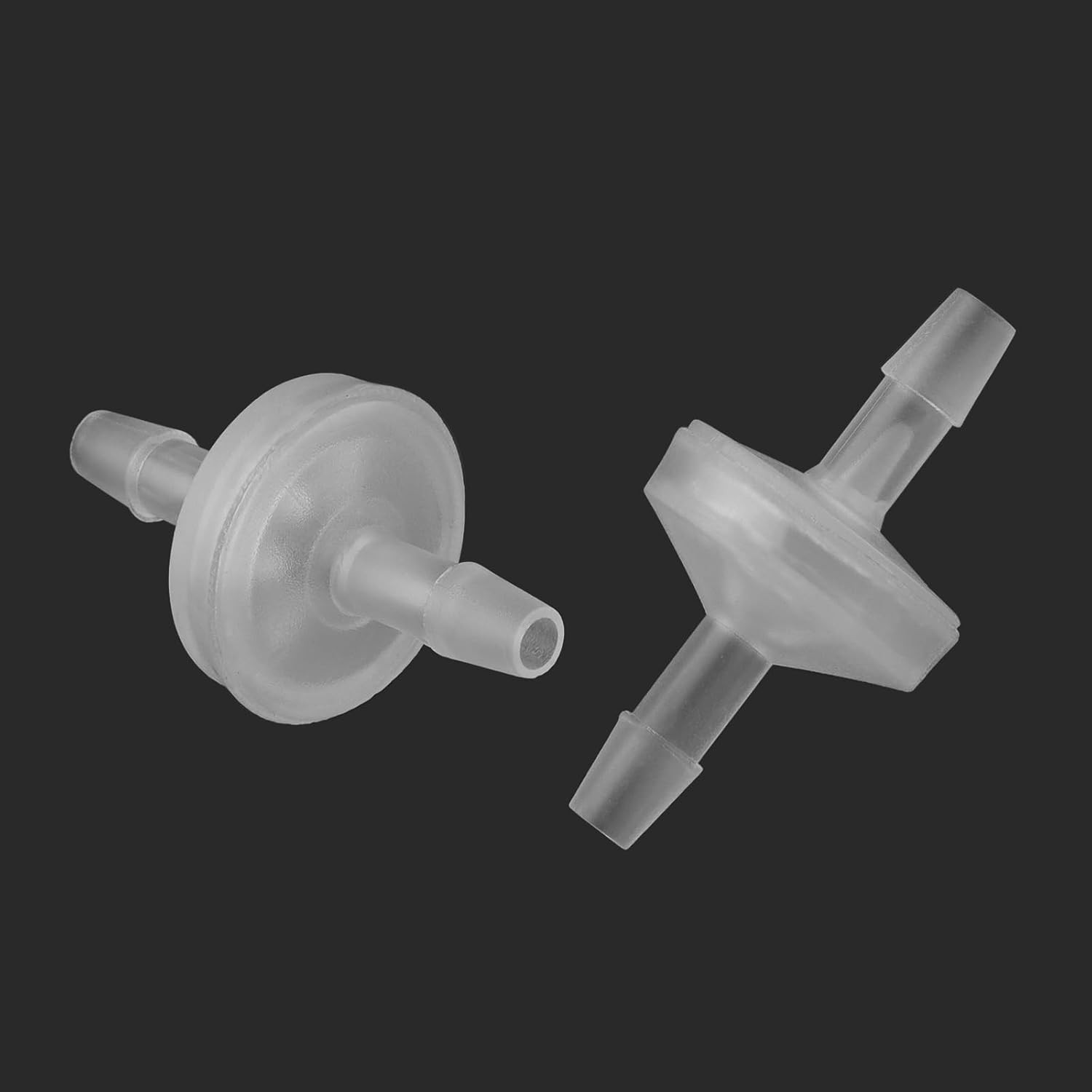 1/4″ Plastic Check Valves 10pcs, One Way Barb Hose Inline Non Return Valve fo…