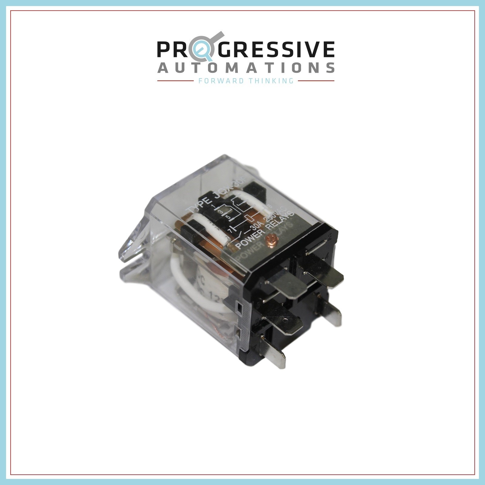 Relay – SPDT – 24 VDC – 30A – Progressive Automations