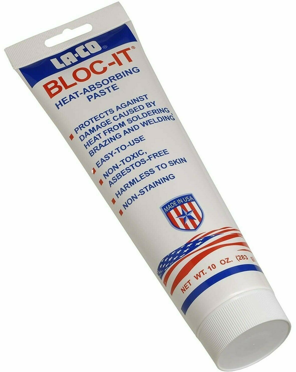 LA-CO Bloc-It Heat Absorbing Paste Flux Type: Paste 10 oz
