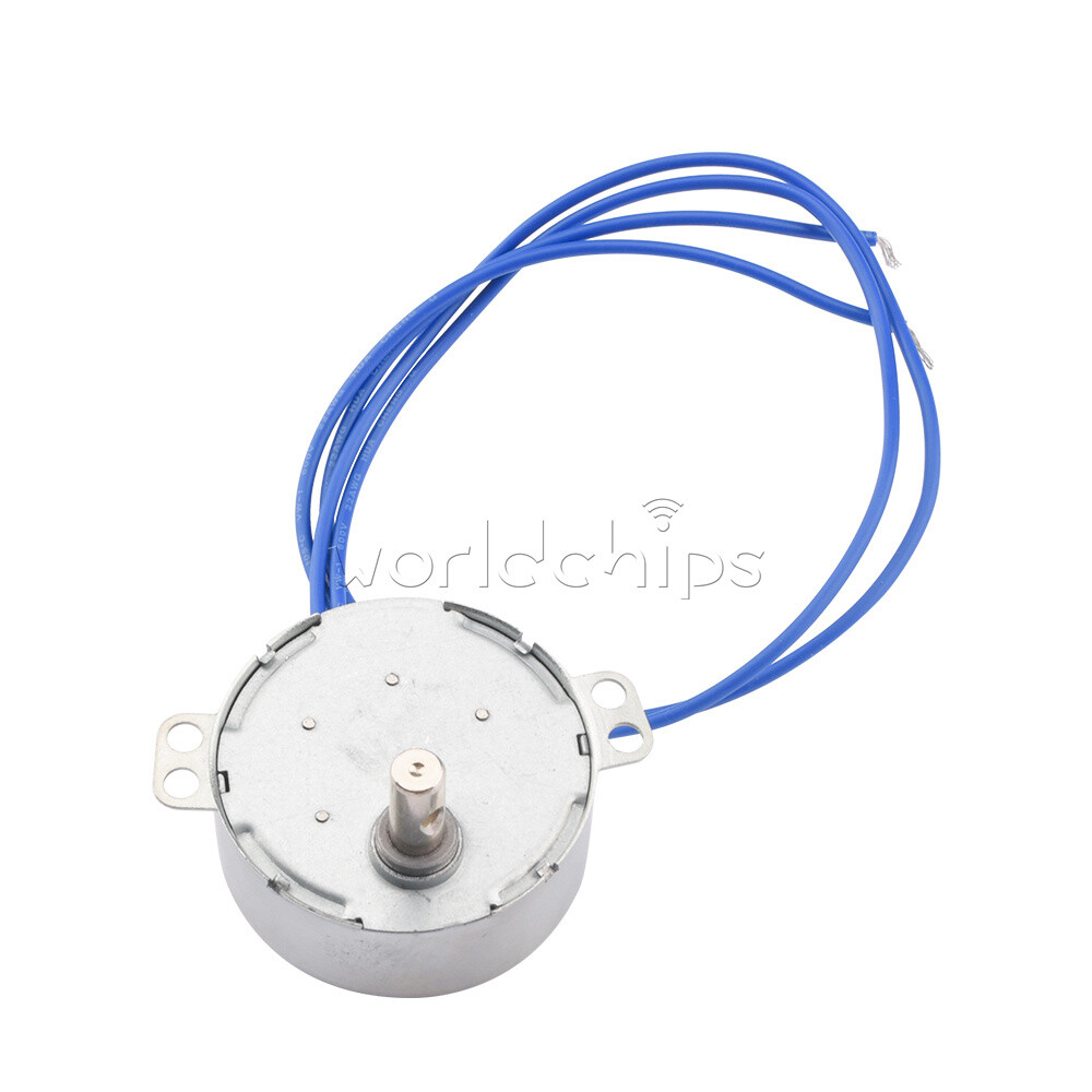 AC 12V/110V/220V TYC-50 4W 50/60Hz Synchronous Motor 2.5/3/5/6RPM For Microwave