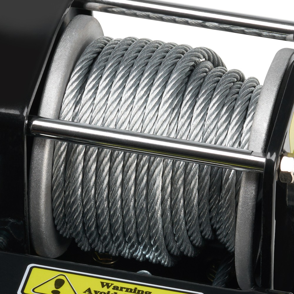 Electric Winch ATV UTV 4000 lb Steel Cable IP55 Waterproof Remote Control