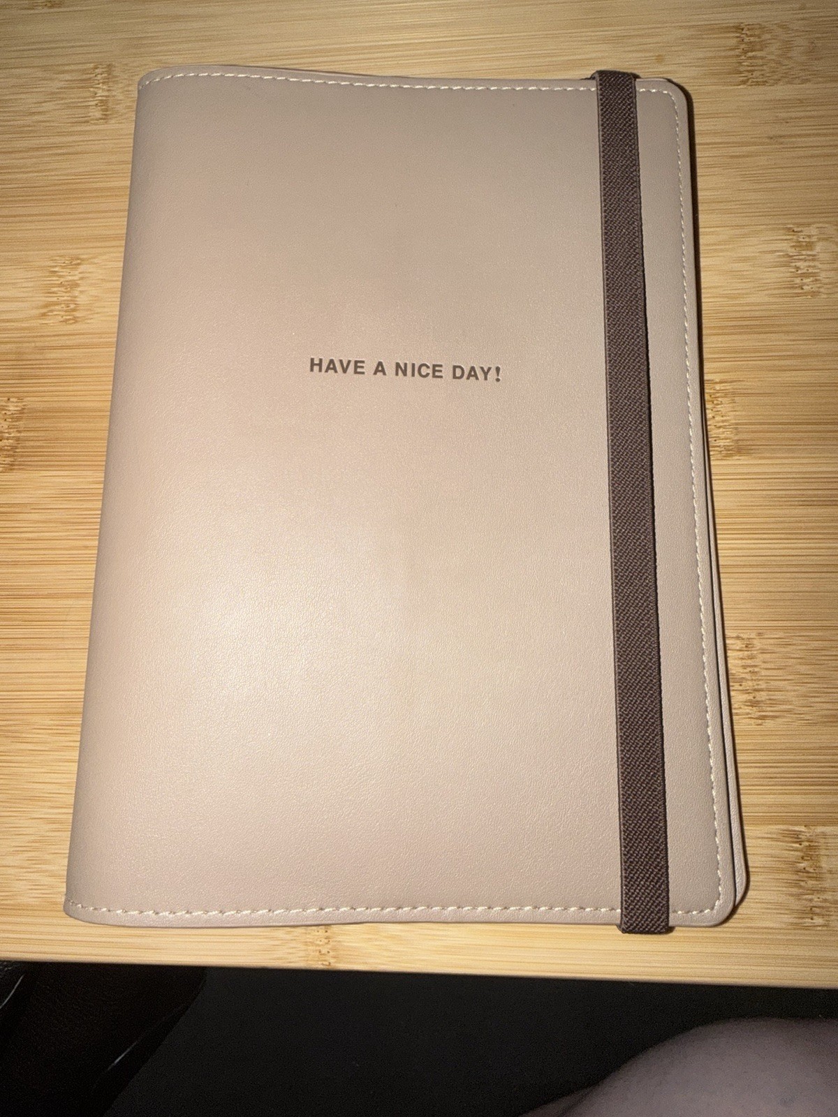 Have A Nice Day! Hobonichi A5 2024 Cover Only Cousin In Almond