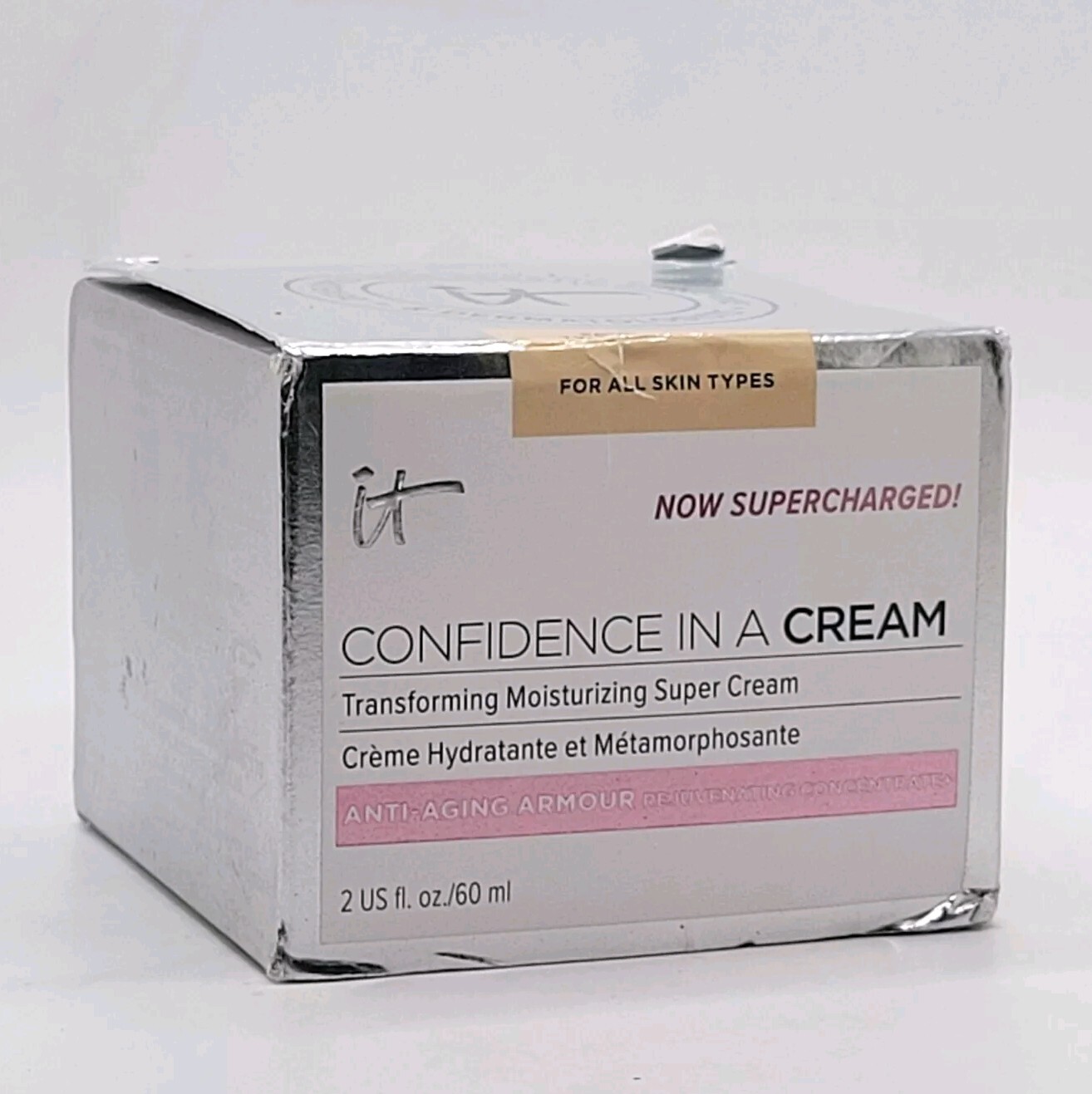 IT Cosmetics Confidence in a CREAM 2oz Moisturizing Anti-Aging Cream NEW