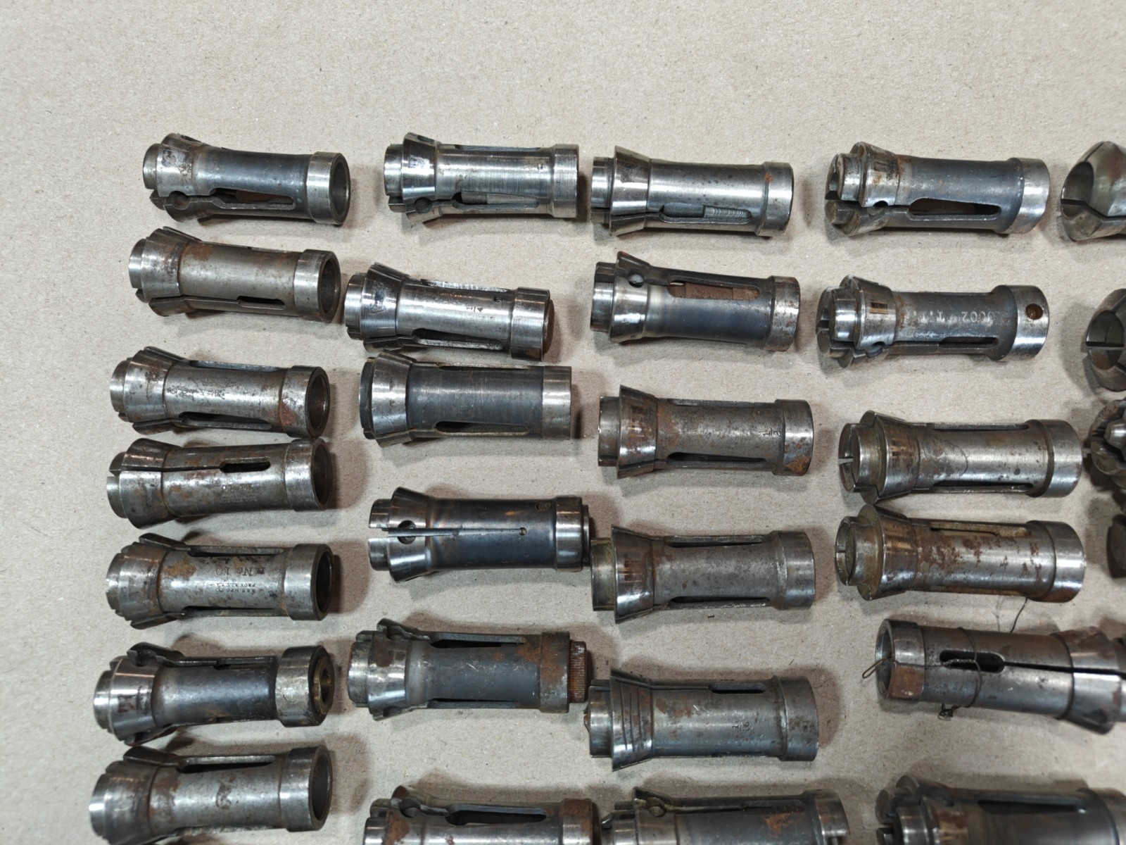 Lot Of 65, CNC Lathe Hardinge Nose Hex Collets Screw Machine Tools 🇺🇲
