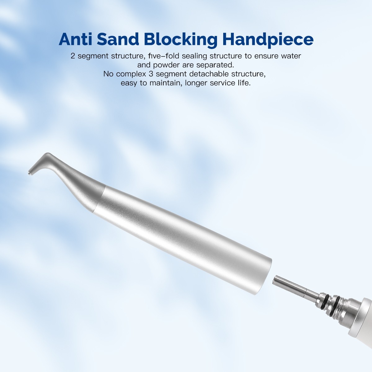 Ultrasonic Scaler Wireless Foot Switch 30kHz Smart Touch Panel for Periodontal