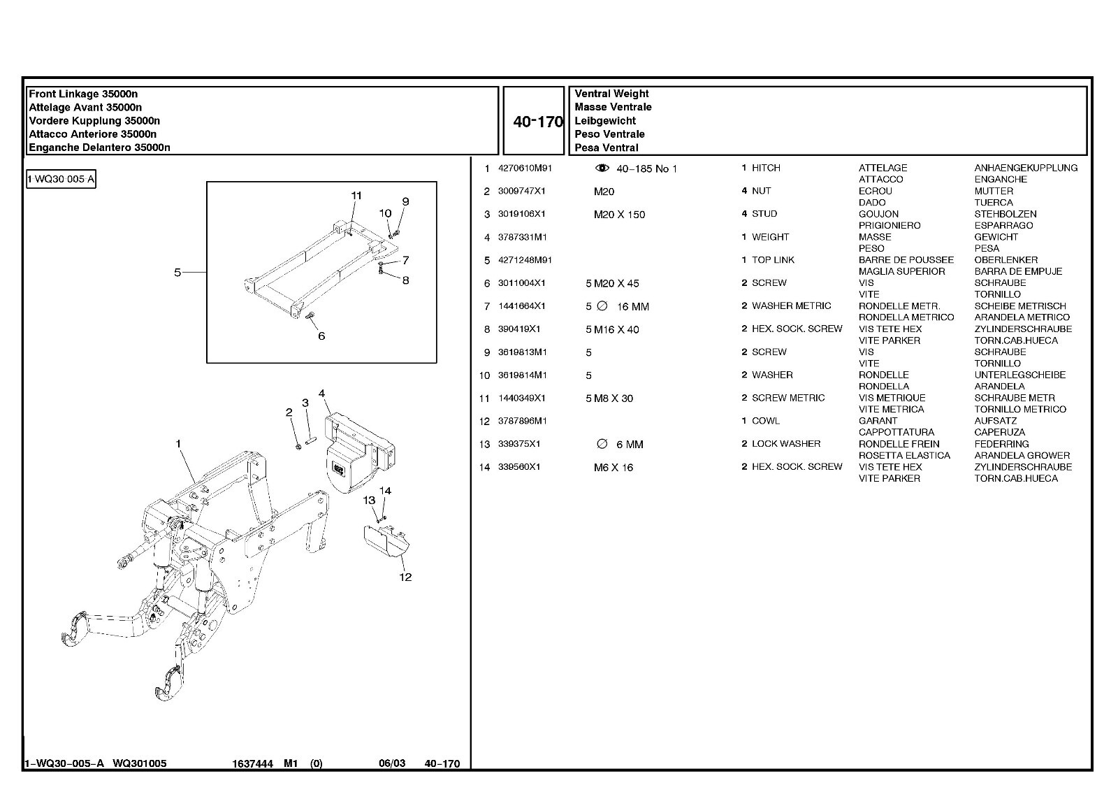 Massey Ferguson 6495 MF6495 Tractor SERVICE Manual & PARTS Catalog -2- MANUALS